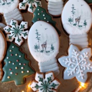 Téli pillanat mézeskalács